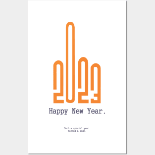Happy New Year 2023 Posters and Art